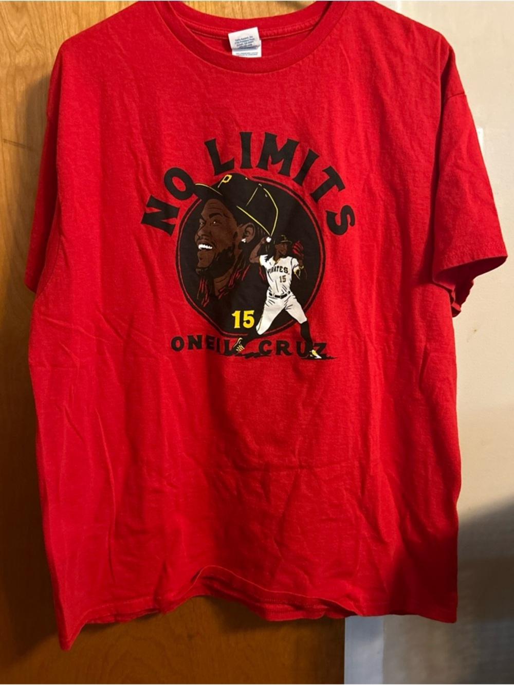 Pittsburgh Pirates O’Neil Cruz No Limits Red Graphic Tee -